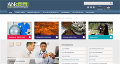 Desktop Screenshot of ansalud.com